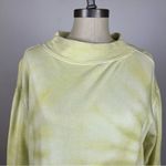 Anthropologie  Pilcro Green Tie Dye Sweatshirt Photo 3
