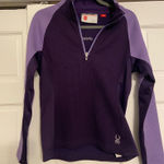 Spyder  Purple Quarter-Zip Pullover  Photo 0