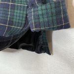 Jaclyn Smith VTG  Wool Tartan‎ Plaid Blazer Womens 12 Academia Green Jacket Ivy Photo 5