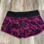 Lululemon  Run Times Speed Up Breezie Shorts in Purple/Black Tie Dye Photo 5