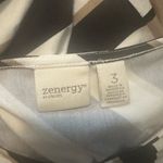 Chico's  Zenergy Diagonal Stripe Maxi Tee-Shirt Dress XL Photo 3