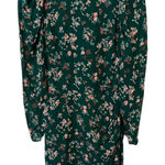 Reformation  Juni gathered floral-print crepe mini dress Size 2 Photo 0