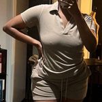 H&M 2 Piece Neutral Casual Textured Set Photo 0