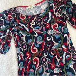 Boden Lily Paisley Puff Sleeve Jersey Dress Size 2P Photo 5