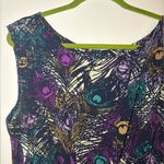 Cato Peacock Feather Print Blouse Photo 1