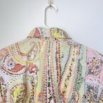 ZARA  Paisley Printed Midi Belted Shirt Dress Size XL Photo 11