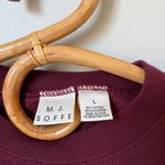 Soffe Vintage Virginia Tech Maroon Crewneck Women's Large Photo 3