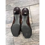 Cole Haan Womens Leopard Patent Leather Square Toe Heel - Size 8B Flaws Photo 6