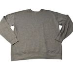 Tultex Trophy Wife Crewneck Sweatshirt Gray Deer Hunter Funny Holiday Loungewear Size L Photo 2