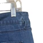 Dana Buchman  Medium Wash High Rise Curvy Straight Leg Stretchy Size 16 Jeans. Photo 3