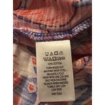 Sigrid Olsen Women's 3X V Neck Short Sleeve All Over Floral Print Top Photo 5