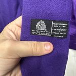 Adolfo International Women’s 100% Wool Blazer Size 8 Purple Single-Button Photo 7