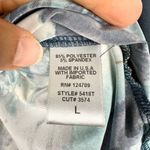 IC Collection Abstract Art High Low Tunic Size Large Colorblock Art To Wear Blue Photo 4