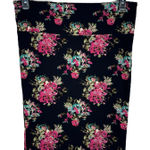 Torrid SZ 2 (2X-Large) Pencil Skirt Floral Stretch Pull-On Knee Length Multi Photo 0