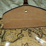 Patricia Nash European Map Print Kirby Crossbody Bag NWT Photo 9