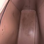 Kate Spade NY Cara Light Beige Tan Zip Top Large Tote Leather Carryall Bag Charm Photo 14