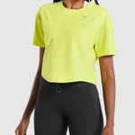 Gymshark  Pulse Tee Shirt in Yellow Size XS Photo 1