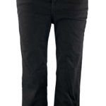 Rag and Bone  Women's Black High Rise Straight Leg Cropped Denim Jeans Size 26 Photo 0