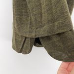 Madewell Women L Drape Key Hole Back Tank Top Olive Green Layered Slit Flowy Photo 4