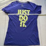 Nike Purple Just Do It Short Sleeve T-Shirt Size XL Photo 6
