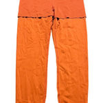 Nike Women's Yoga Luxe Layered 7/8 Leggings DA0729-832 Medium NWT $100 Orange Photo 0