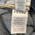 frame denim Le crop Mini Boot Fringe Scallop Hem Jeans, NEW w/out tags Size 28 Photo 11