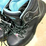 AVENGER WORK BOOTS WOMENS WORK BOOTS SIZE 9 bout true size Blue Photo 4