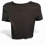 ZARA  Black Baby Tee- Size Small Photo 1