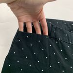 Old Navy Black Polka Dot Skinny Pixie Pant 14R Photo 2