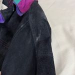 Avanti 80’s 90’s Vtg Leather Multi Color Block Jacket Sz L women’s Retro Streetw Photo 10