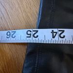 Loft NWT  faux leather pants large black Photo 7