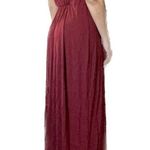 Lanvin Bordeaux Chain Column Gown Dress Purple Size 4 Photo 7