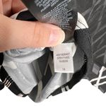 White House | Black Market WHBM Layered Split Back V Neck Sleeveless High Low Blouse Photo 3