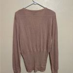 Jones Wear  Women's V-Neck Sweater in Light Brown Photo 8