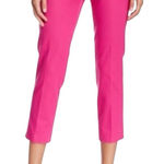 J. McLaughlin Pink High Waisted Cropped Pants 6 Photo 0