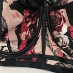 Torrid CURVES WO SIZE 4(42DD, 44D, 46C) BLACK FLORAL UNDERWIRE SHEER STRAPPY BRA Photo 3