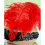 Amscan Tassel Fringe Flapper Halloween Costume Party Dress Blk Silver Medium 6 Photo 6