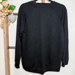 Isaac Mizrahi All We Need Is Love Black Long Sleeve Sweatshirt Size Medium Photo 3