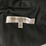 Evan Picone Sequin Cocktail Dress Black Halter V Photo 5