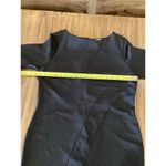 Doncaster  Black Mini Shift Dress 3/4 Sleeve Formal Business Office Classic 14 Photo 13