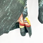 Chico's Womens Vintage 90s Japan Geisha Mandarin Collar 100% Silk Blouse Size L Photo 4