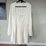 House Of CB  'Caprice' Cream‎ Dainty Knit Mini Dress NWOT size L Photo 6