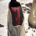 Red Diamond Leather Chelsea Boot Beige Size 28 A11 Photo 9