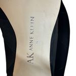 Anne Klein NEW AK  Mckee Black Nubuck Crystal Accented Pointed Toe Pumps Size 9 M Photo 8