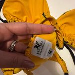 SAUVAGE CALIFORNIA yellow and black bikini set Size M Photo 5