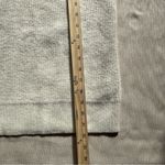 J.Crew  Cream Waffle Knit Sweater Womens L Merino Wool Blend Scoop Neck Raglan Photo 7