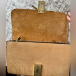Viola Castellani Tan Italian Leather Clutch/Crossbody *see description* Photo 6
