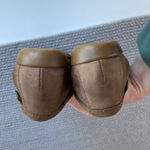 Vintage Bass Chocolate Brown Leather Carla Tie Loafer Boat Shoes Size 7.5N Photo 4