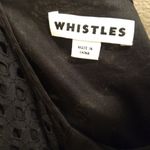 3 x $99 Whistles black perforated aline dress size 0 Photo 2