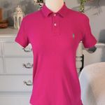 Ralph Lauren  Polo Cotton Fuchsia XS Womens Short Sleeve Photo 1